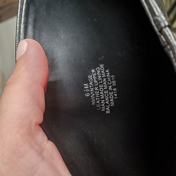 NINE WEST tall black boots size 6.5 - Picture 5 of 5